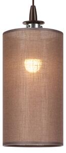 Lampadario LED a sospensione con filo NOEL MINI 1xE27/60W/230V marrone