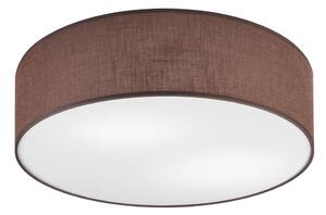 Plafoniera SIRJA DOUBLE 4xE27/15W/230V diametro 45 cm marrone