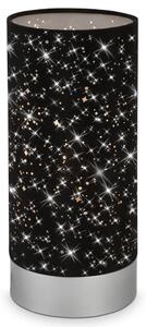 Briloner 7028-015 - Lampada da tavolo STARRY SKY 1xE14/25W/230V nero