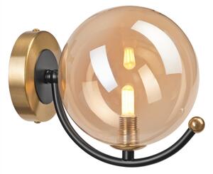 Applique GEORGIA 1xE14/5W/230V oro/fumé beige