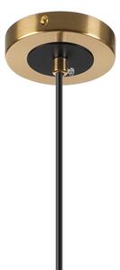 Lampadario a sospensione con filo ROLLO 1xG9/5W/230V oro/fumé beige