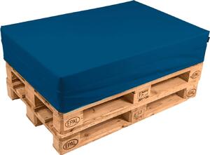 Cuscino per Pallet 120x80 cm in Similpelle Pomodone Blu