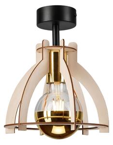 Lampadario a plafone LANDO 1xE27/15W/230V faggio