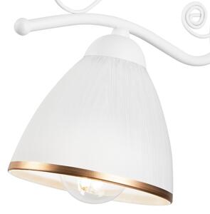 Applique RETRO II 1xE27/60W/230V bianco
