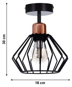 Lampadario a plafone PORTO 1xE27/40W/230V