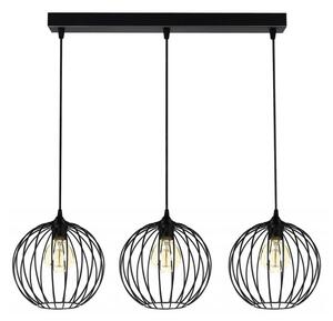 Lampadario a sospensione con filo MATT 3xE27/60W/230V