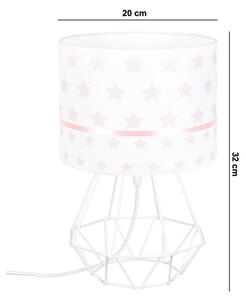 Lampada per bambini PIKKI 1xE27/60W/230V rosa