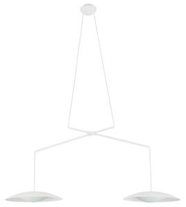 FARO 24504 - Lampadario LED a sospensione con filo SLIM 2xLED/20W/230V bianco