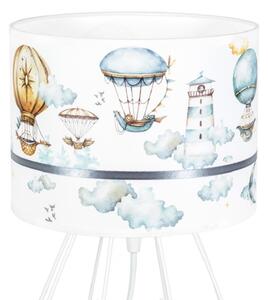 Lampada per bambini PIKKI 1xE27/60W/230V blu
