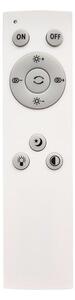 Plafoniera LED dimmerabile SMART CORAL GOLD LED/24W/230V bianco/argento+ tc