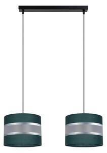 Lampadario su corda CORAL 2xE27/60W/230V verde