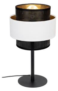 Lampada da tavolo NESS 1xE27/60W/230V nero/bianco