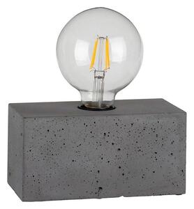 Spot-Light 7370936 - Lampada da tavolo STRONG DOUBLE 1xE27/25W/230V calcestruzzo