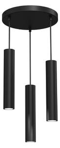 Lampadario a sospensione con filo RAITO 3xGU10/8W/230V nero