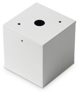 Ideal Lux - Faretto da esterno TECHO 1xGU10/20W/230V 9x9 cm IP54 bianco