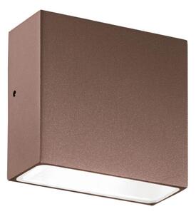 Ideal Lux - Applique da esterno TETRIS 1xG9/15W/230V IP44 marrone