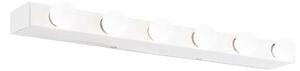 Ideal Lux - Lampada da parete PRIVE 6xE14/40W/230V bianca