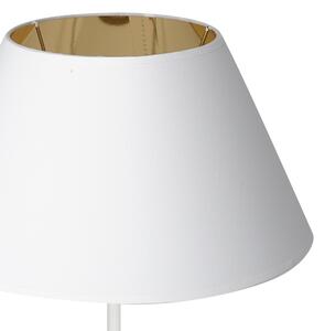 Lampada da tavolo con connettore USB 1xE27/60W/230V bianca