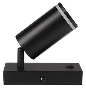 Faretto da parete 1xGU10/35W/230V nero