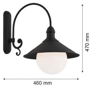 Argon 3286 - Applique ERBA BIS 1xE27/60W/230V