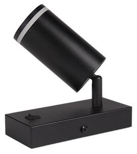 Faretto da parete 1xGU10/35W/230V nero