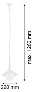 Argon 3296 - Lampadario da esterno ERBA BIS 1xE27/60W/230V