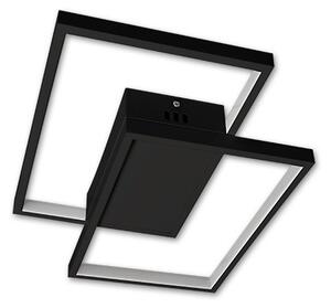 Plafoniera LED dimmerabile 45W/230V 3000-6500K nera + telecomando