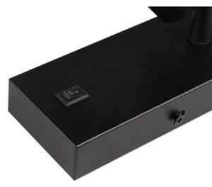 Faretto da parete 1xGU10/35W/230V nero