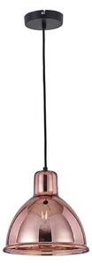 Klausen 111012 - Lampadario a sospensione con filo CREATE 1xE27/11W/230V rosa oro