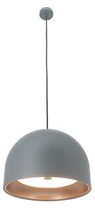 Klausen 113006 - Lampadario a sospensione con filo GRAVITY 3xE27/7W/230V grigio