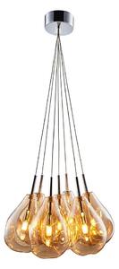 Klausen 142023 - Lampadario a sospensione con filo HONEY 7xG9/5W/230V oro