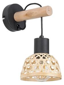 Rabalux 71025 - Applique RATTAN 1xE27/15W/230V rattan