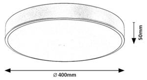 Rabalux 71037 - Plafoniera LED TESIA LED/36W/230V 3000K