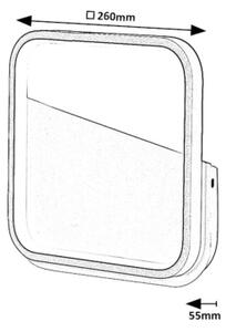 Rabalux 71086 - Applique a LED RAZZI LED/13W/230V 4000K nero