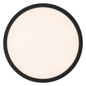 Rabalux 71098 - Plafoniera LED GONZALO LED/36W/230V diametro 50 cm nero