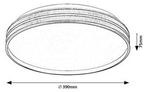 Rabalux 71141 - Plafoniera LED dimmerabile GANDOR LED/24W/230V 3000-6500K