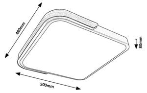 Rabalux 71146 - Plafoniera LED dimmerabile ARILD LED/48W/230V Wi-Fi Tuya