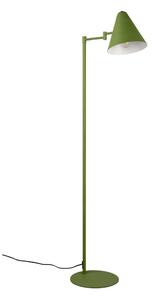 Lampada da terra verde con struttura flessibile (altezza totale 126,5 cm) Cosima – Trio