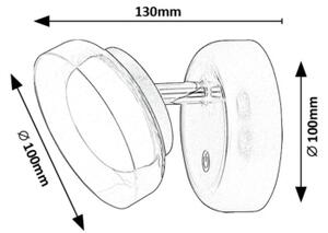 Rabalux 71272 - Applique a LED JAVI LED/2W/5V 3000K
