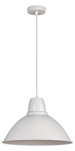 Rabalux 72014 - Lampadario a sospensione con filo WILBOUR 1xE27/60W/230V bianco