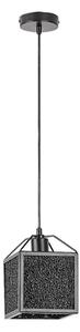 Rabalux 72217 - Lampadario a sospensione con filo SAMILO 1xE27/40W/230V nero