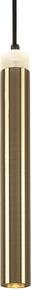 Rabalux 72238 - Lampadario LED a sospensione con filo THELMA LED/10W/230V 4000K nero/oro