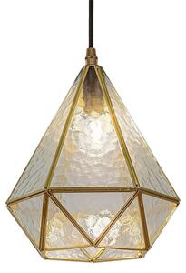 Rabalux 72245 - Lampadario a sospensione con filo NORAH 1xE14/40W/230V oro