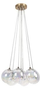 Rabalux 72304 - Lampadario a sospensione con filo ROSEHIP 7xG9/25W/230V