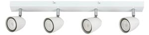 Rabalux 73022 - Faretto PERICO 4xGU10/5W/230V bianco