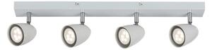 Rabalux 73022 - Faretto PERICO 4xGU10/5W/230V bianco