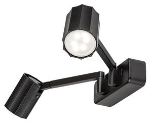Rabalux 73028 - Faretto da parete KARTER 2xGU10/5W/230V