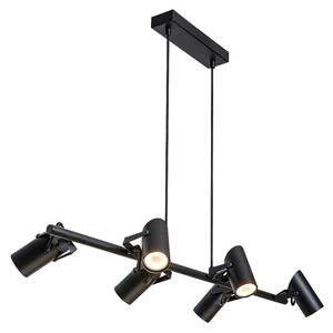 Rabalux 73045 - Lampadario a sospensione con filo MAXIMILIAN 6xGU10/25W/230V