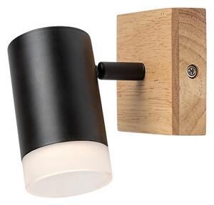 Rabalux 73121 - Lampada da parete TORAS 1xGU10/5W/230V rovere