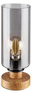 Rabalux 74120 - Lampada da tavolo TANNO 1xE27/25W/230V rovere